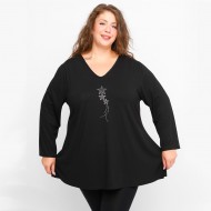 B23-227V-S-31 Μπλούζα με στάμπα