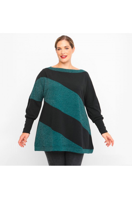 B23-328K Μπλούζα Ρεγκλάν - Πράσινο