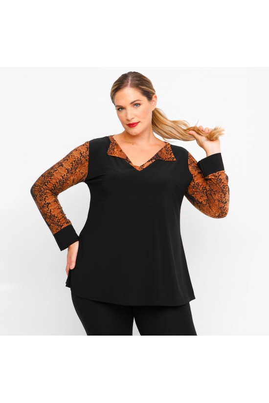 B23-9508LP Μπλούζα Εβαζέ B23-9508LP Μπλούζα Εβαζέ