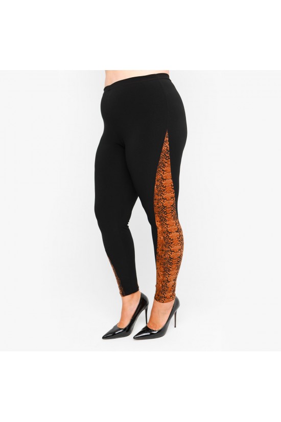 B23-9563T Παντελόνι κολάν Εμπριμέ B23-9563T Παντελόνι κολάν Εμπριμέ