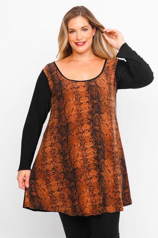 B23-9576 Μπλουζοφόρεμα Εβαζέ