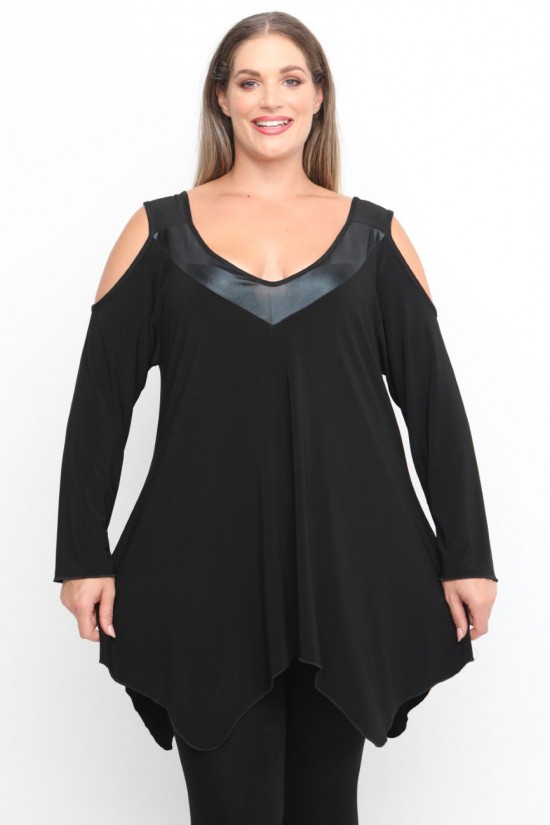 B24-1823A Μπλούζα Άλφα Κομποζέ