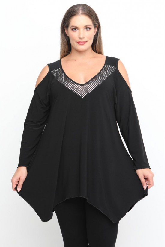 B24-2123A Μπλούζα Άλφα Κομποζέ