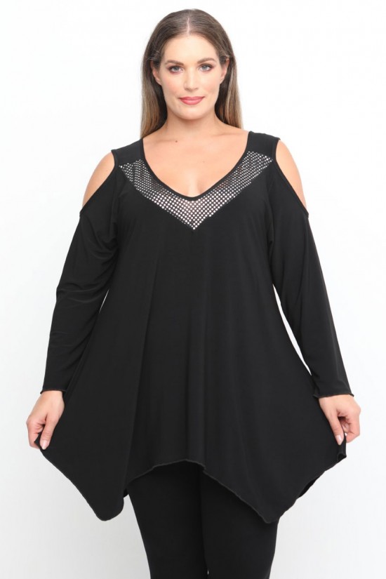 B24-2123A Μπλούζα Άλφα Κομποζέ