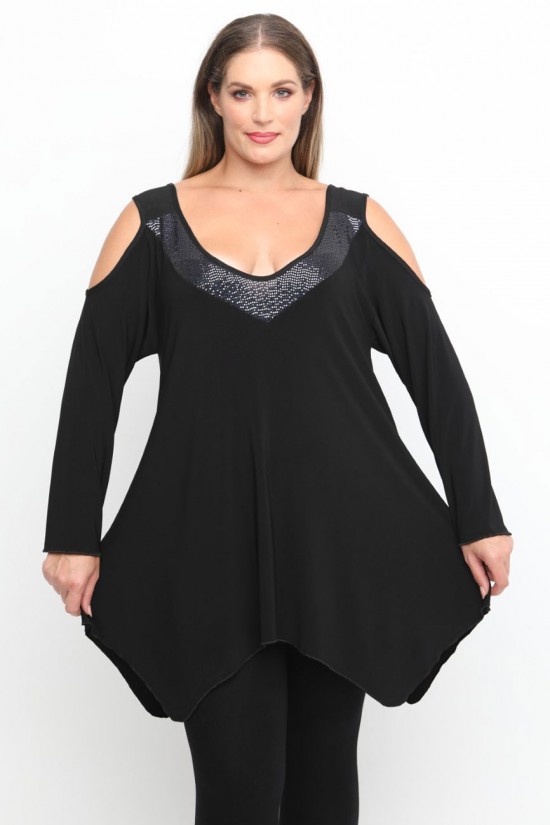 B24-2223A Μπλούζα Άλφα Κομποζέ