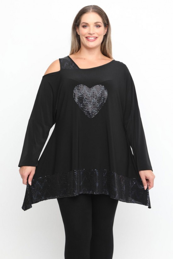 B24-2258 Μπλούζα Άλφα Κομποζέ