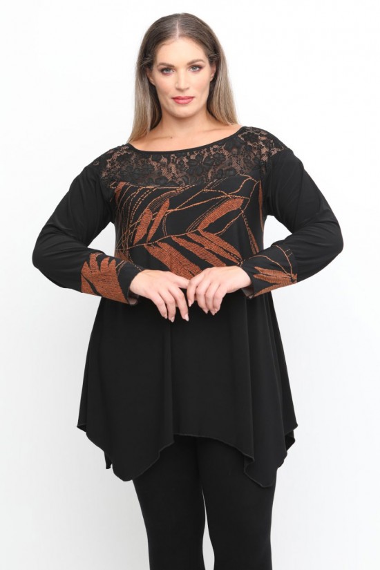 B24-4625D Μπλούζα Άλφα Κομποζέ