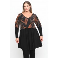 B24-4661A Μπλούζα Άλφα Κομποζέ