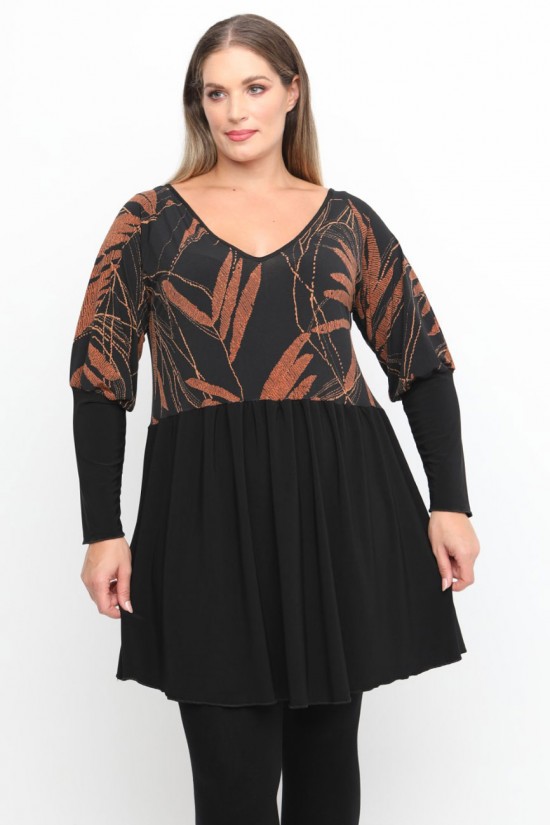 B24-4661A Μπλούζα Άλφα Κομποζέ