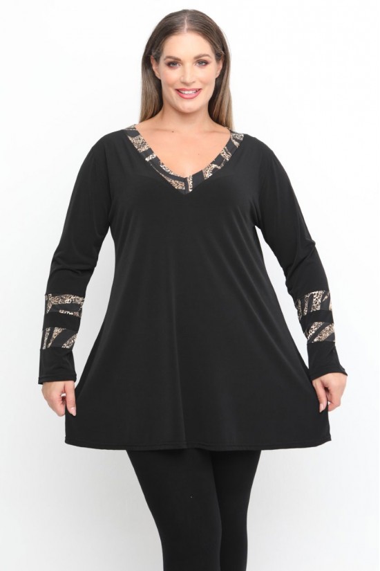 B24-5308LN Μπλούζα Εβαζέ Κομποζέ