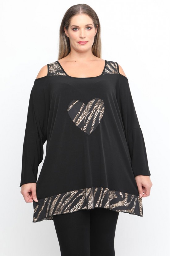 B24-5387 Μπλούζα Άλφα Κομποζέ B24-5387 Μπλούζα Άλφα Κομποζέ