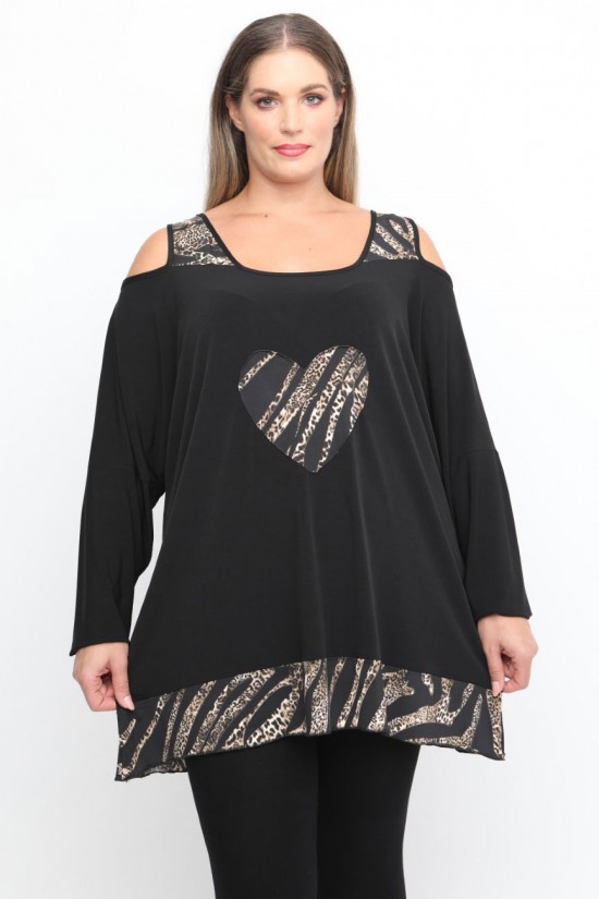 B24-5387 Μπλούζα Άλφα Κομποζέ