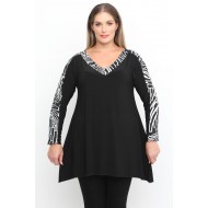 B24-5949 Μπλούζα Εβαζέ Κομποζέ