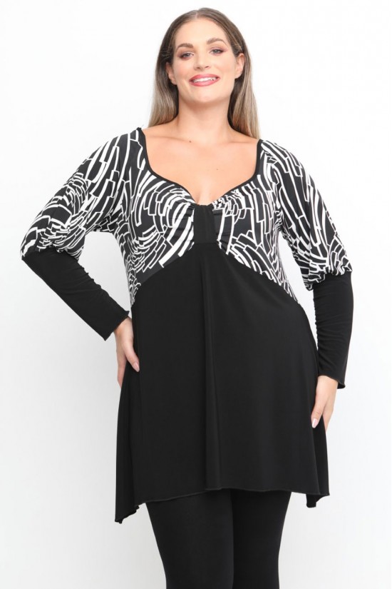 B24-5961 Μπλούζα Άλφα Κομποζέ