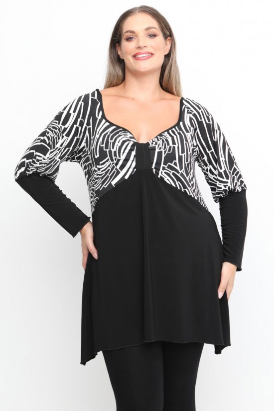 B24-5961 Μπλούζα Άλφα Κομποζέ