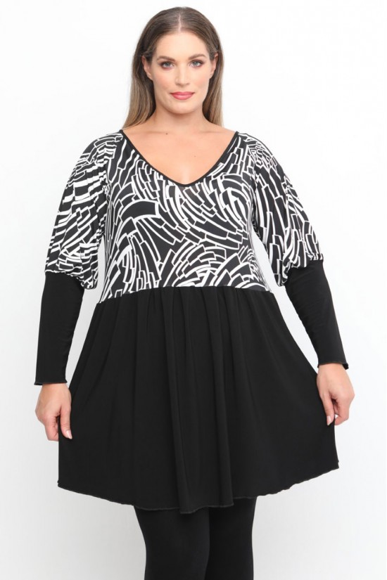 B24-5961A Μπλούζα Άλφα Κομποζέ