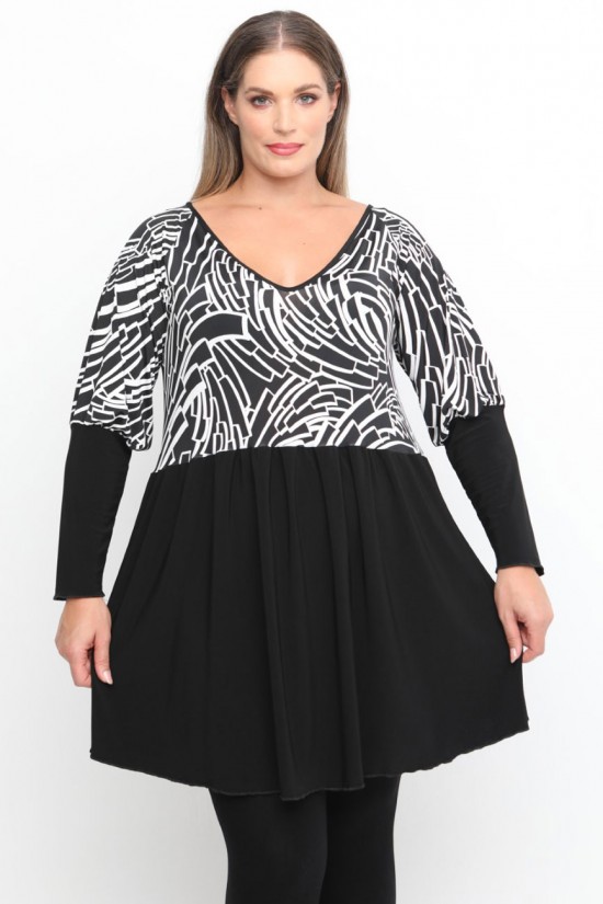 B24-5961A Μπλούζα Άλφα Κομποζέ