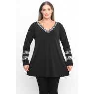 B24-9408LN Μπλούζα Εβαζέ Κομποζέ