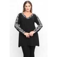 B24-9449 Μπλούζα Εβαζέ Κομποζέ