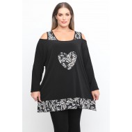 B24-9487 Μπλούζα Άλφα Κομποζέ